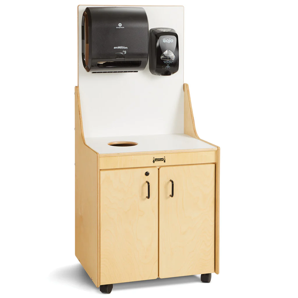 Jonti-Craft Child Height Sanitization Cart 1355JC - thumbnail 4