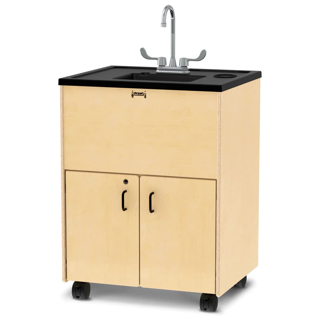 Jonti-Craft Clean Hands Helper 1372JC Portable Sink (Hot & Cold)