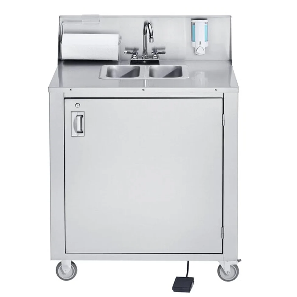 Crown Verity PHS-2 Portable Sink (Hot & Cold)