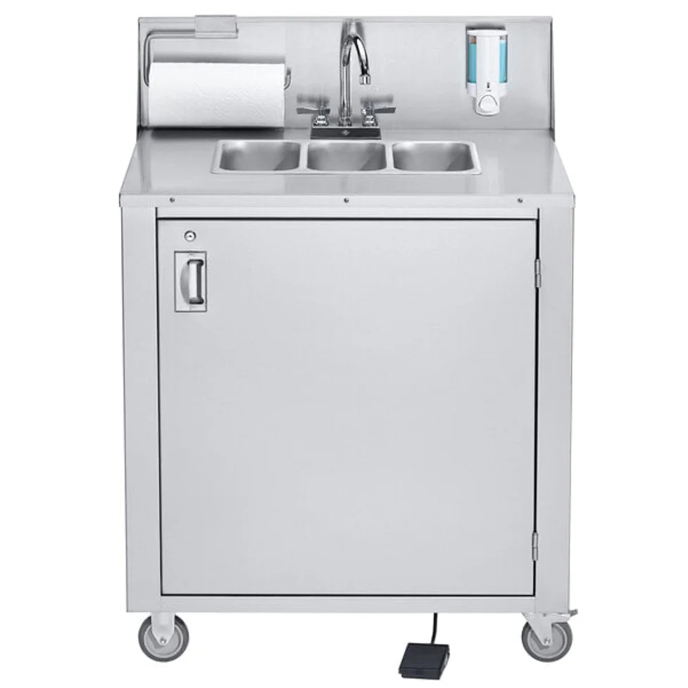 Crown Verity PHS-3 Portable Sink (Hot & Cold)