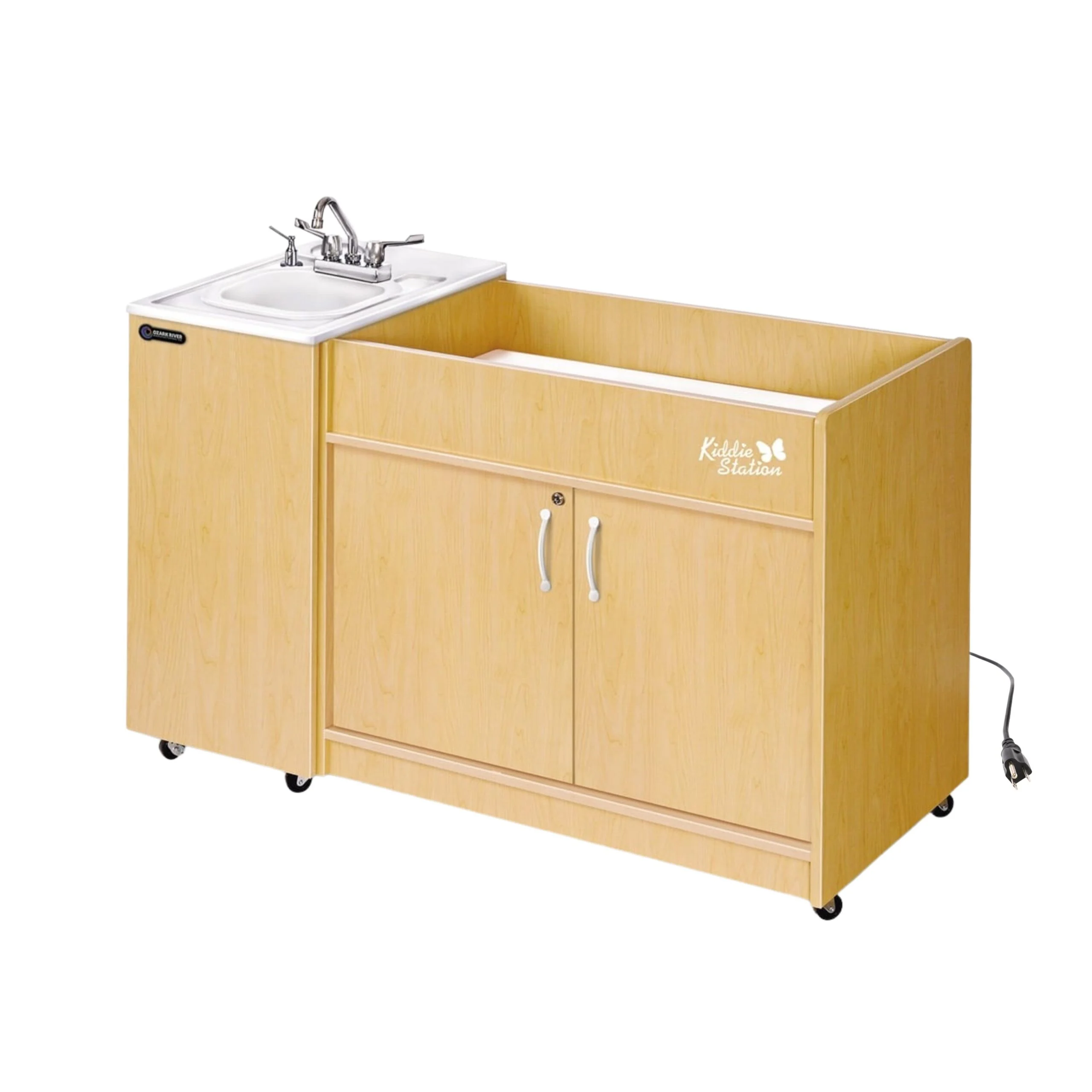 Ozark River Manufacturing Kiddie Station KSSTM-ABW-AB1 Portable Sink (Hot & Cold)
