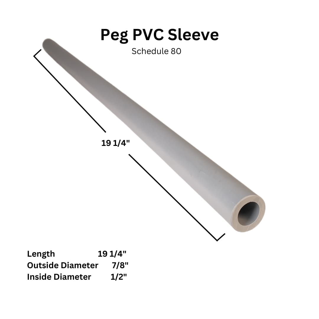 PVC Sleeves for Pool Fence Installation in Pavers, Dirt, and Grass - thumbnail 3