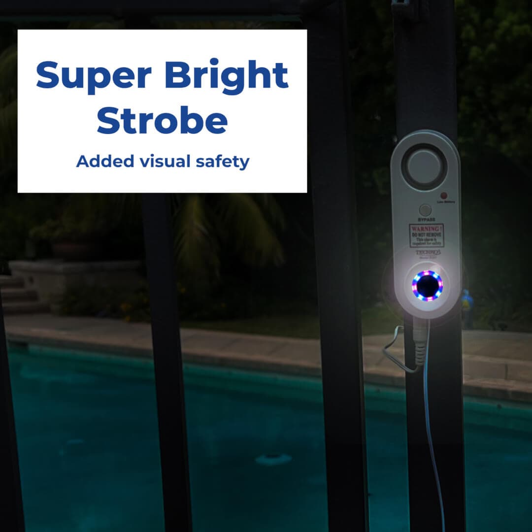 Techko Strobe Safe Pool Alarm | S287 - thumbnail 3