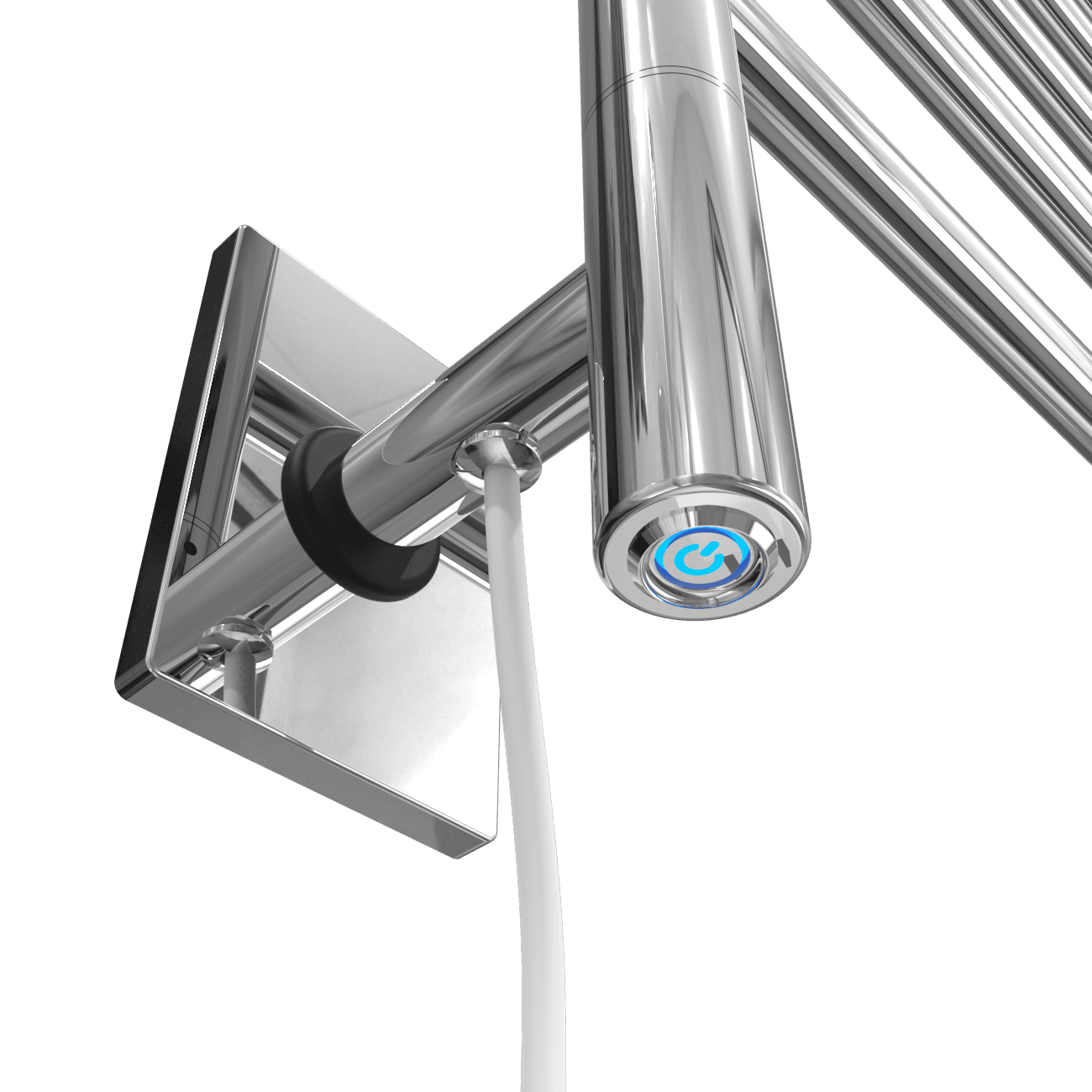 Swivel Bar Hardwired & Plug-in Combo Drying Rack with 5 Bars - thumbnail 3