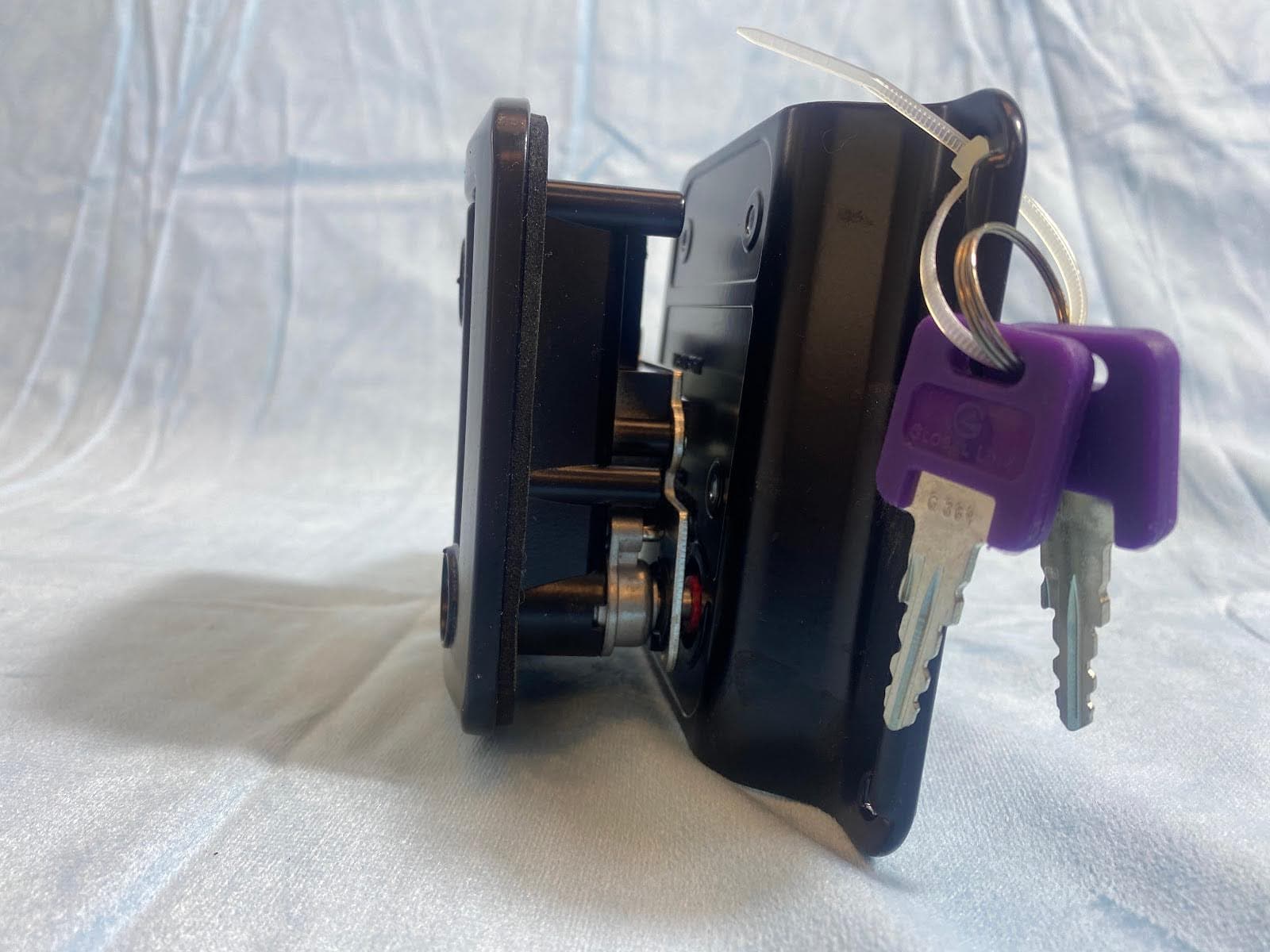 RV Style Door Latch, Deadbolt and Paddle Lock - thumbnail 3