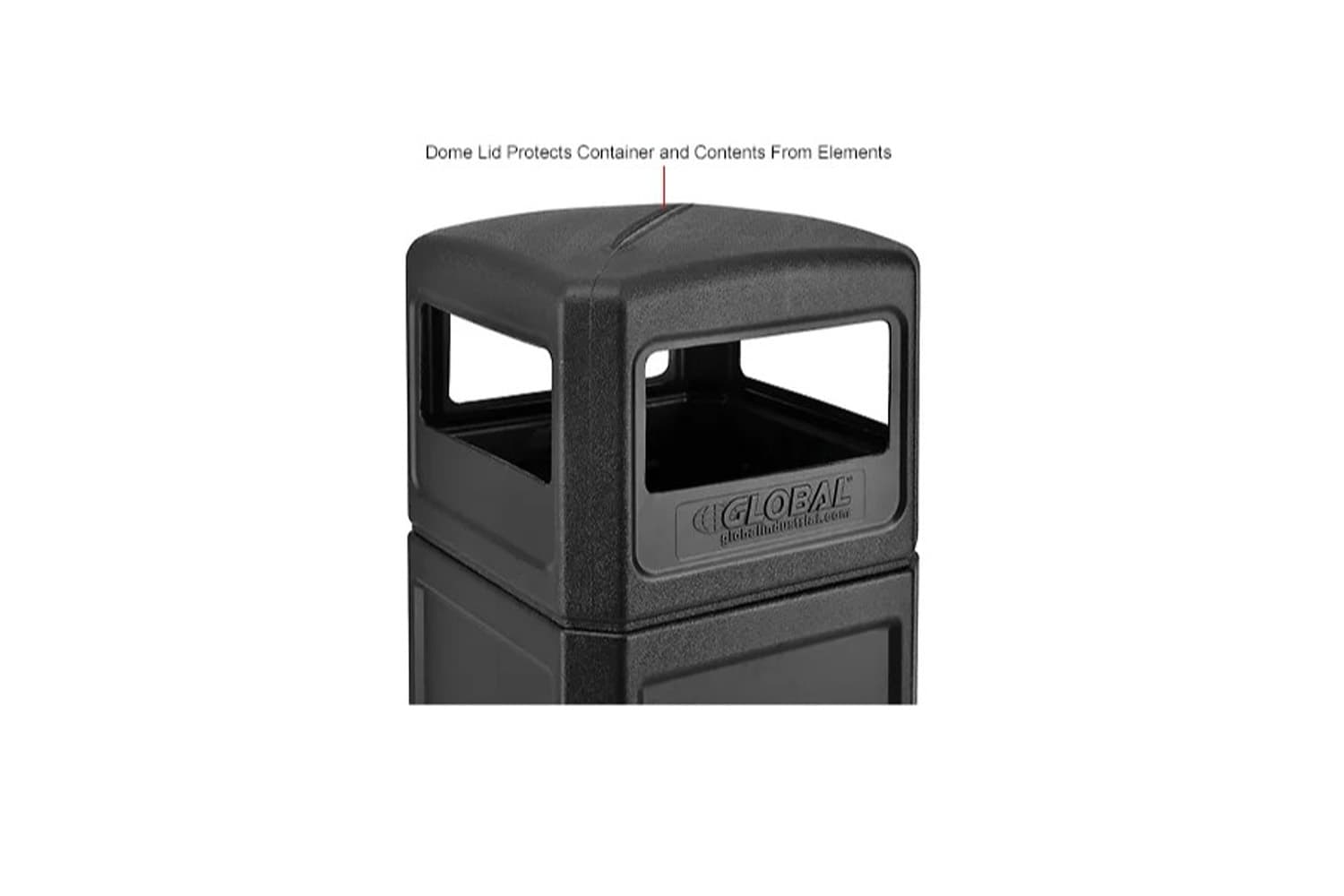 Trash Can, 42 gallon – Plastic - thumbnail 4