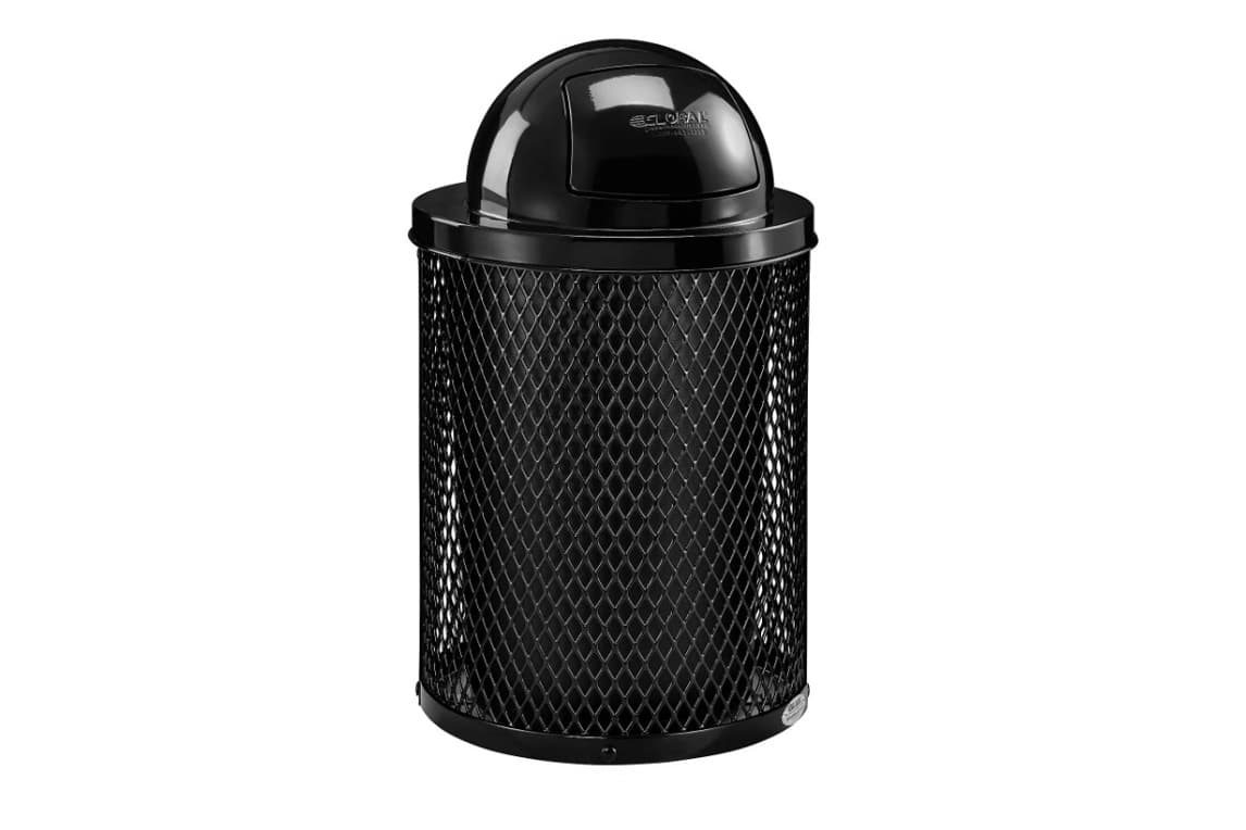 Trash Can, 36 gallon – Expanded Steel - thumbnail 5