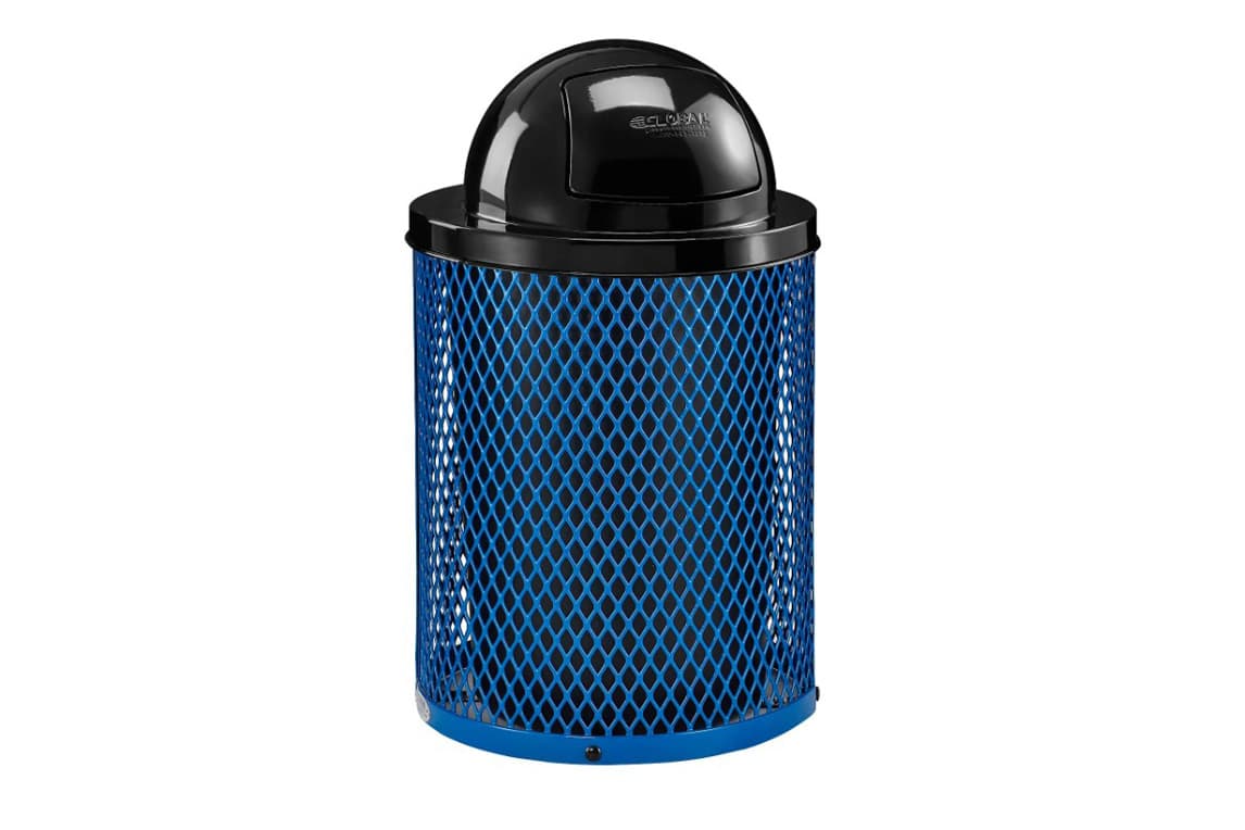 Trash Can, 36 gallon – Expanded Steel - thumbnail 6