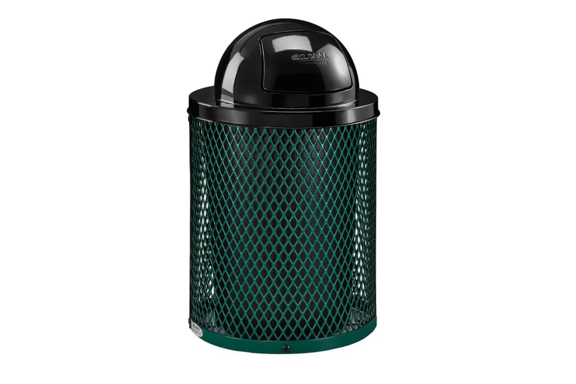 Trash Can, 36 gallon – Expanded Steel - thumbnail 7