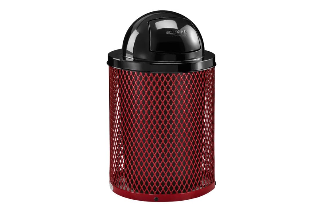 Trash Can, 36 gallon – Expanded Steel - thumbnail 8