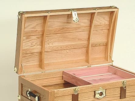 Vintage Style Steamer Trunks - thumbnail 5