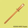 #44 Copper Rivet with Brass Mandrel