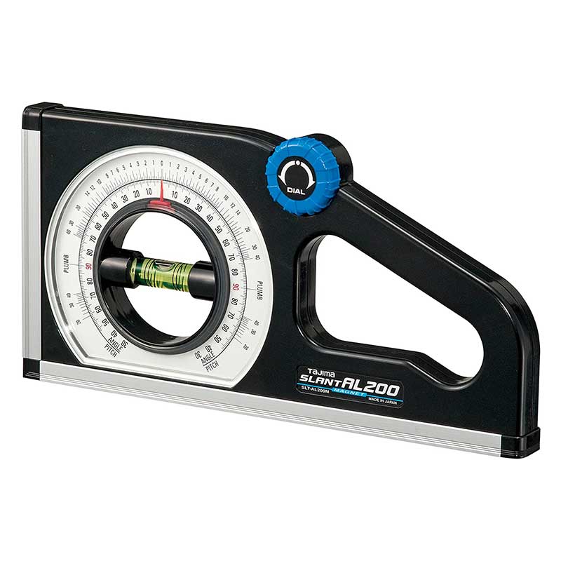 SLANT™ AL200 dual-scale rotary pitch/angle meter, magnetic base