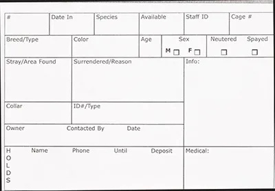 Kennel ID Cards
