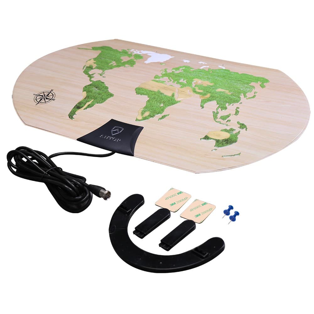 Antop World Map Paper Thin AT-123 Indoor HDTV Antenna - thumbnail 6