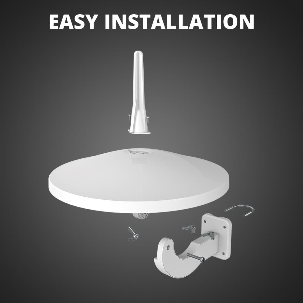 Antop AT-415B Dual-Omni UFO Outdoor/RV/Attic HDTV Antenna | Smartpass Amplified - thumbnail 3