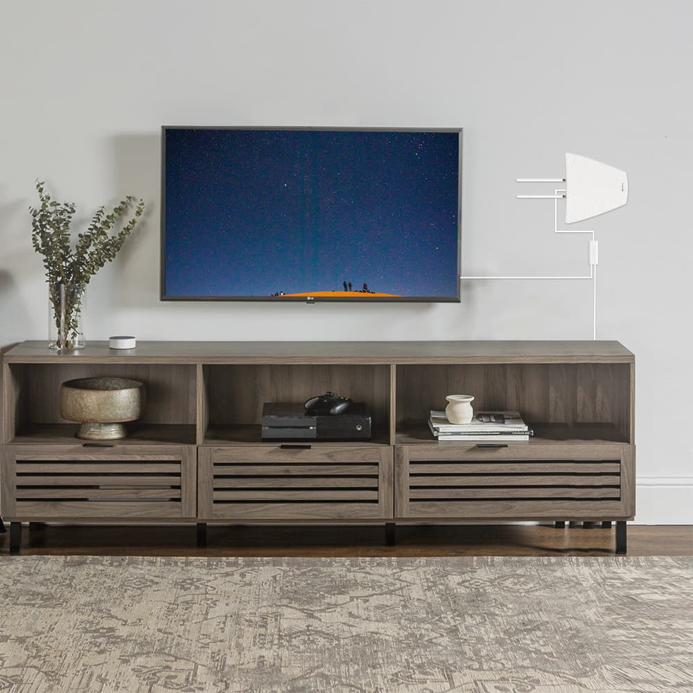 Antop AT-221BV White Aero + Amplified Indoor HDTV Antenna - thumbnail 9