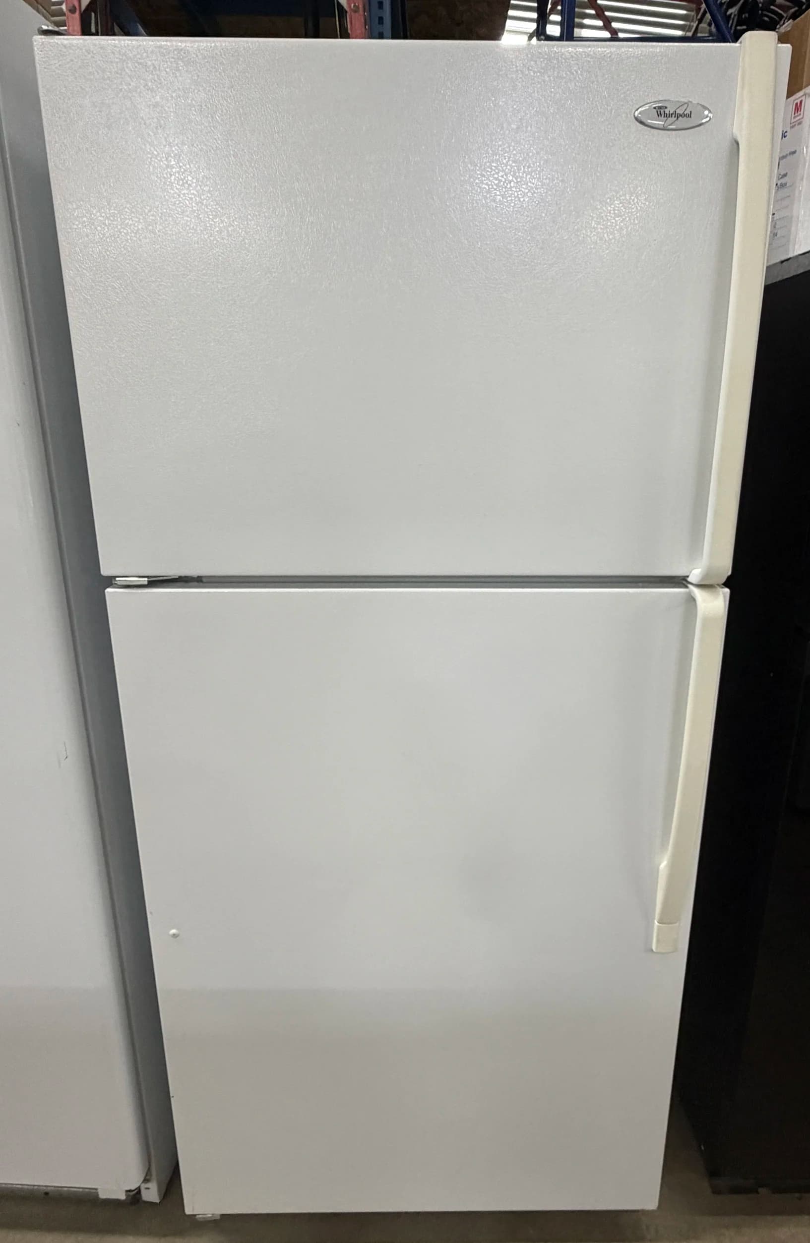 Whirlpool 30″ Top Freezer Fridge ET8CHMXKQ05, White – Warranty
