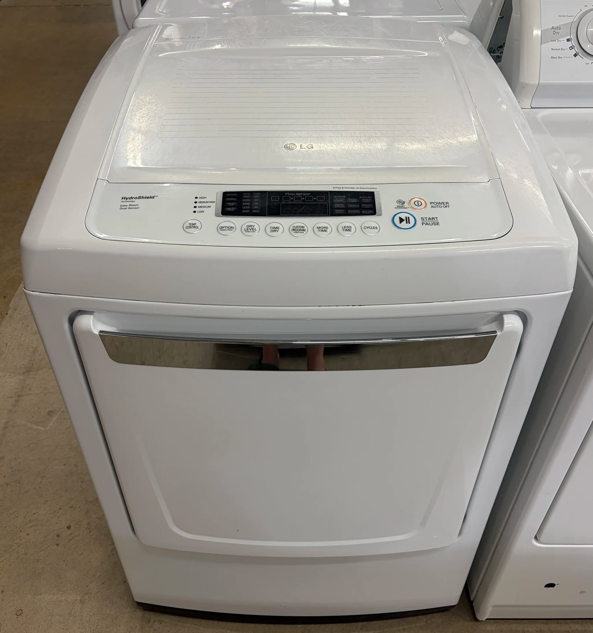 LG Electric Dryer DLE1101W, White – Warranty