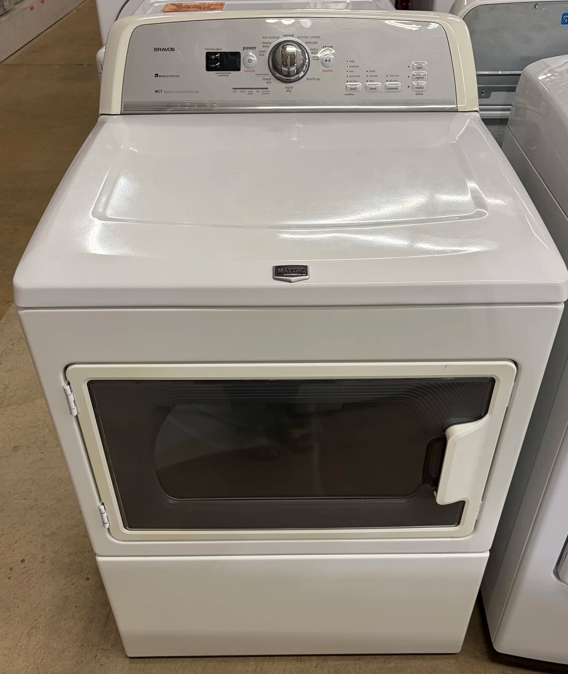 Maytag Bravos X Series Electric Dryer MEDX700XW0, White – Warranty
