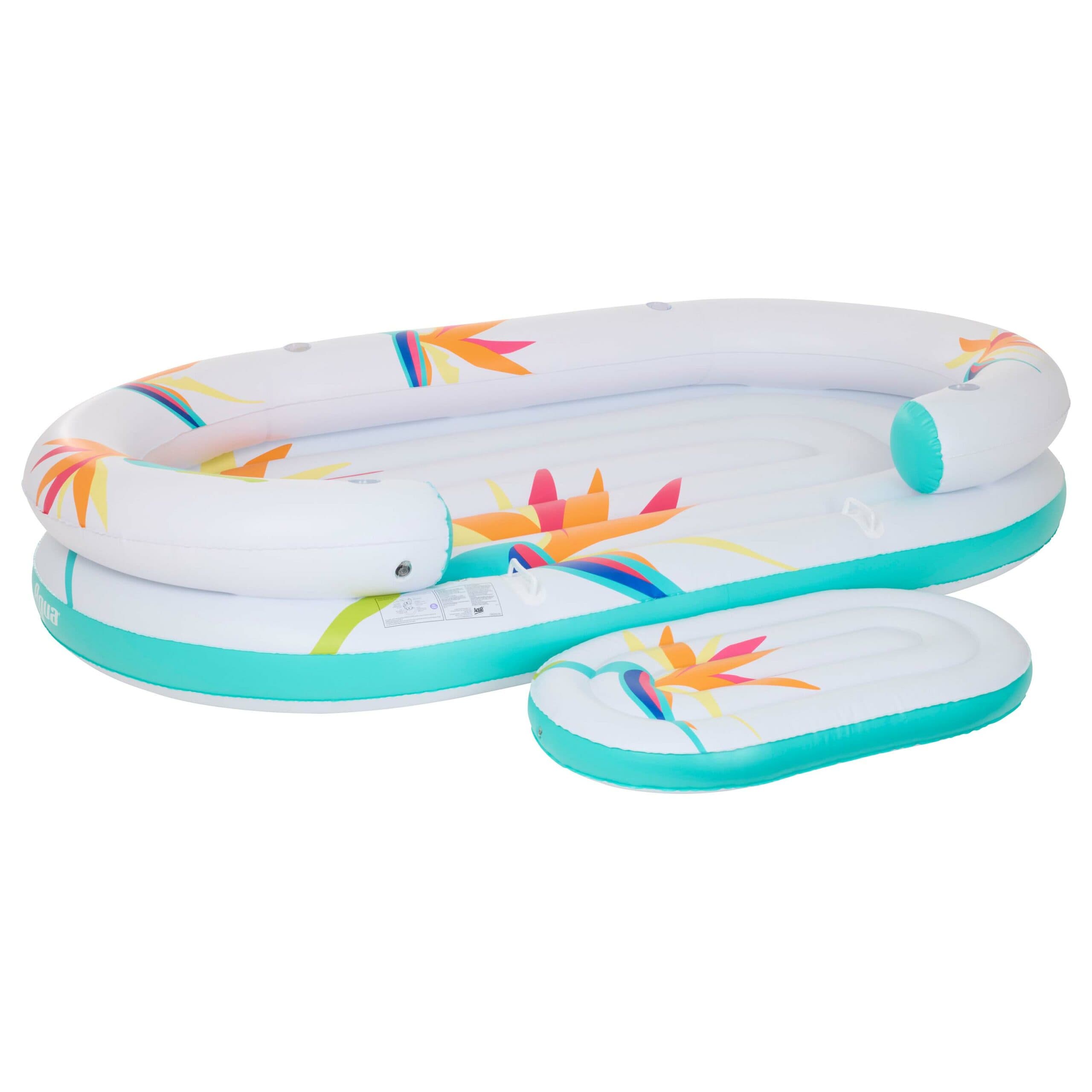 Paradise Couch for 4 | Large Inflatable Lake Float & Raft