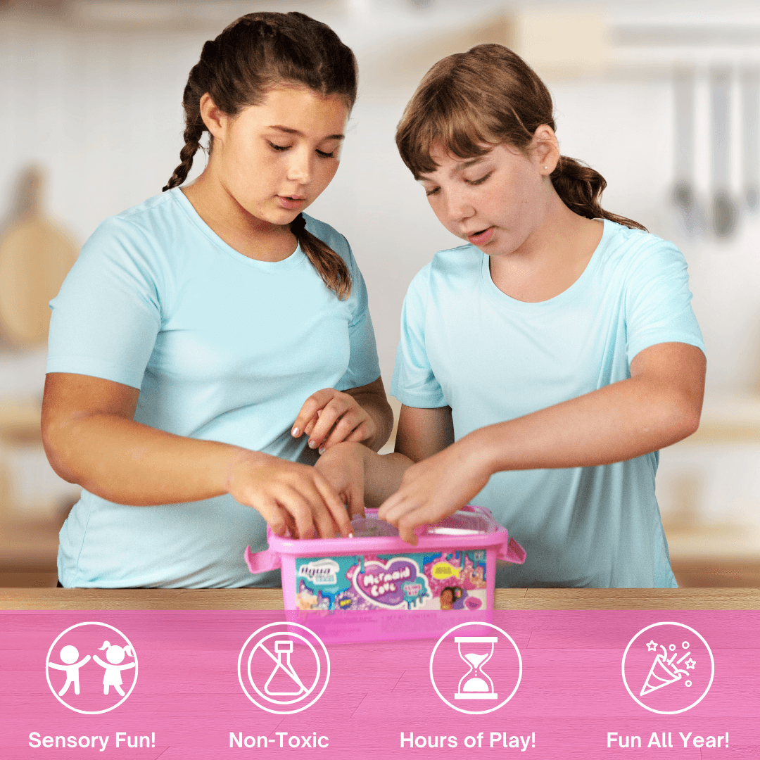 Mermaid Cove DIY Slime Kit – Sparkling Under-the-Sea Sensory Activity for Kids - thumbnail 5