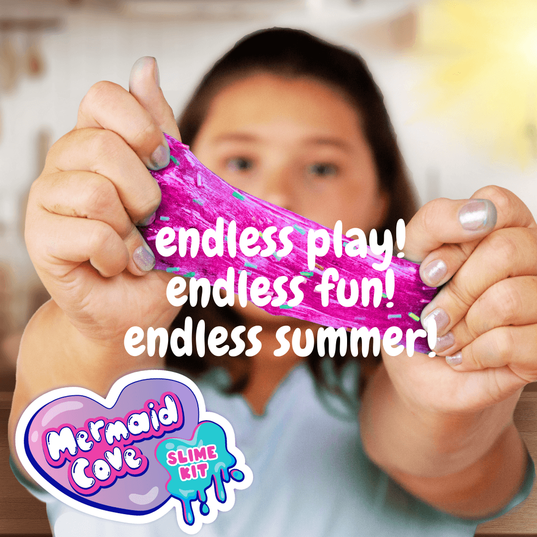 Mermaid Cove DIY Slime Kit – Sparkling Under-the-Sea Sensory Activity for Kids - thumbnail 7
