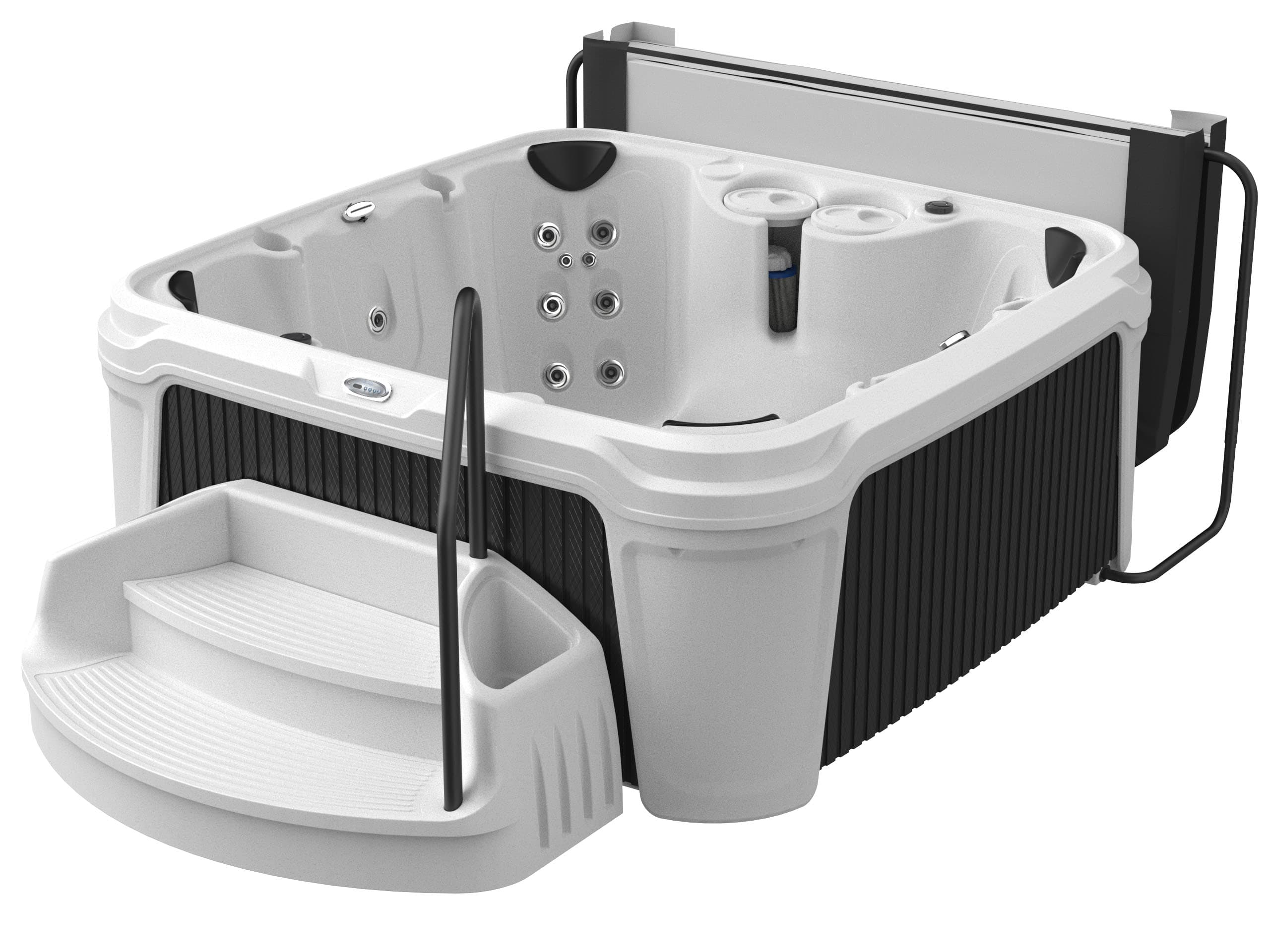DayDream 3500S Ensemble 6-Person 35 Jet Spa with Ozone, 2 LED waterfalls, and Exterior LED lighting