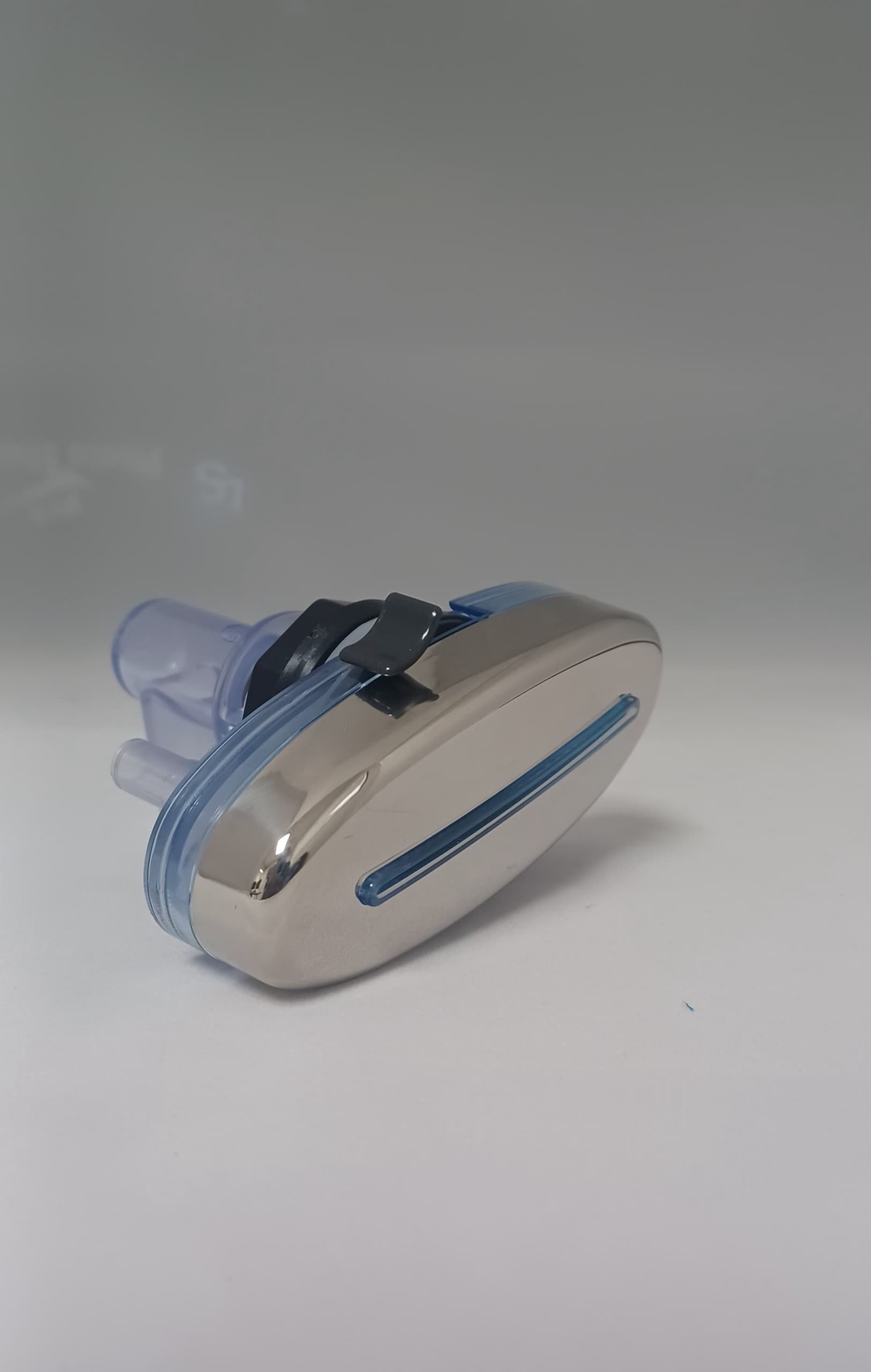 Chrome Cascading Waterfall – 4 ½ inches across the face measurement