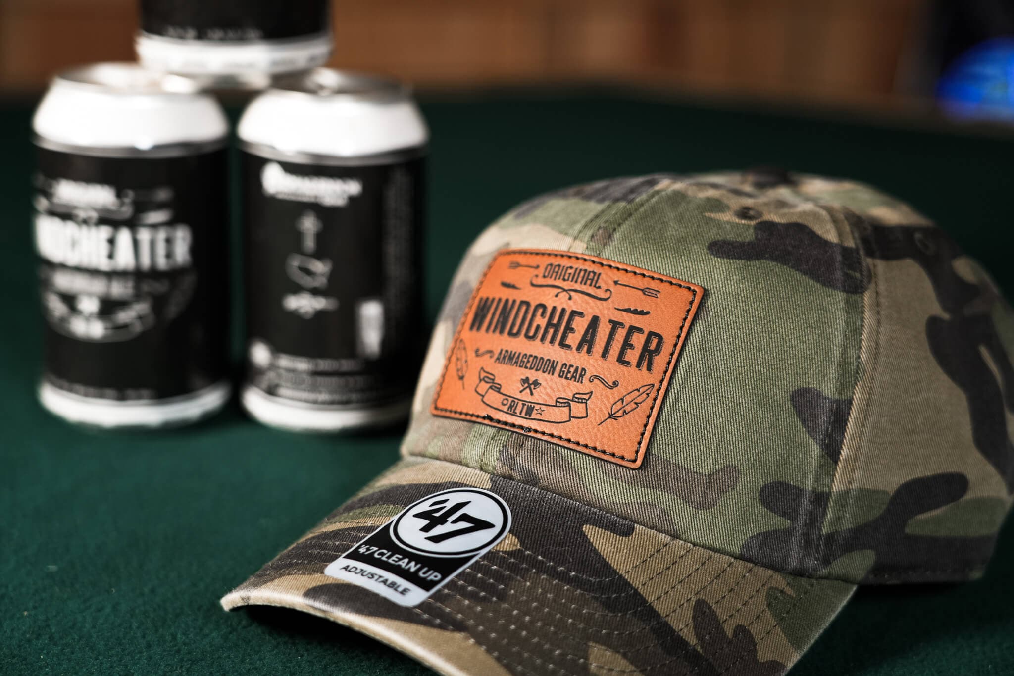 Windcheater Camo hat
