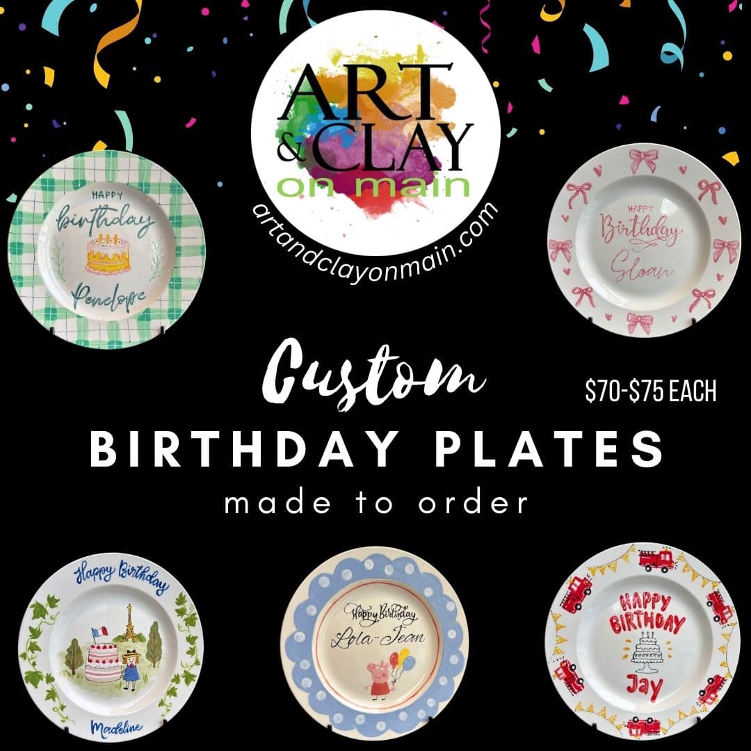 We Make It: Personalized Happy Birthday Plate - thumbnail 7