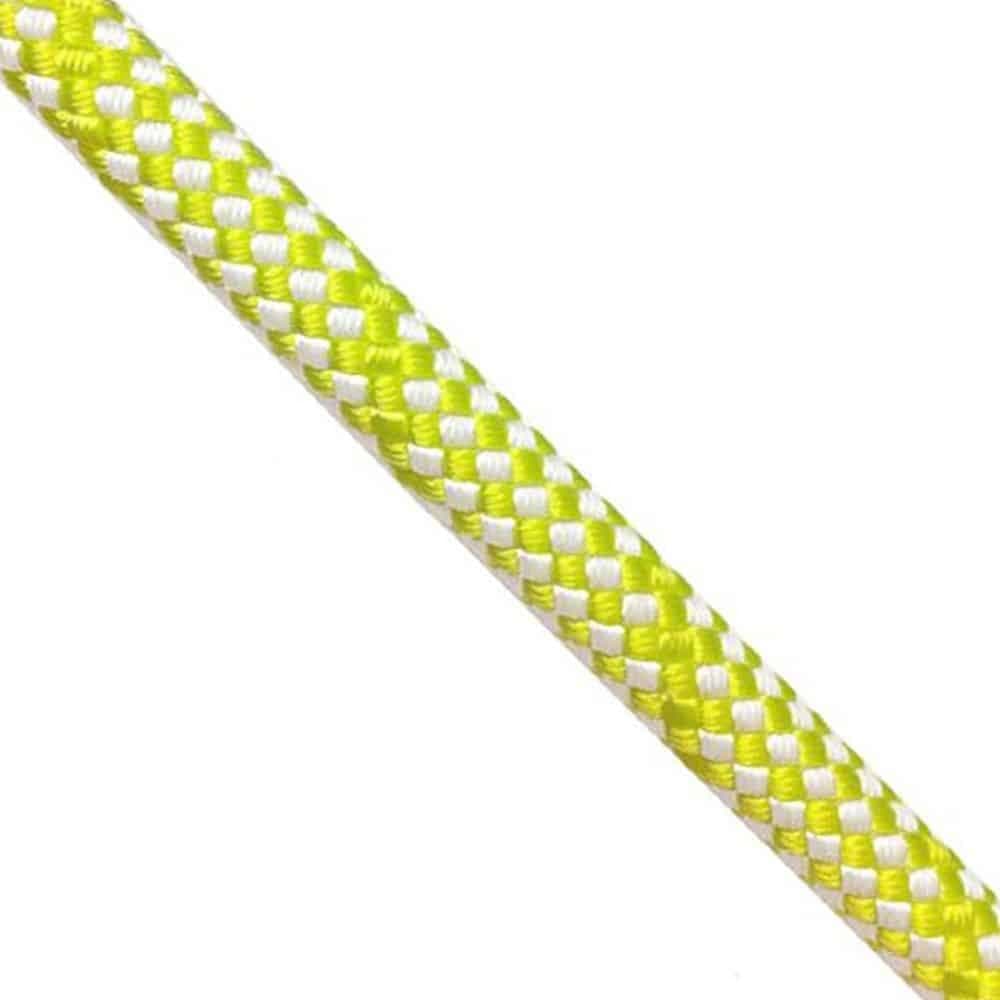 Teufelberger Sirius Bull Rope 16mm white/yellow, Coil, 50m