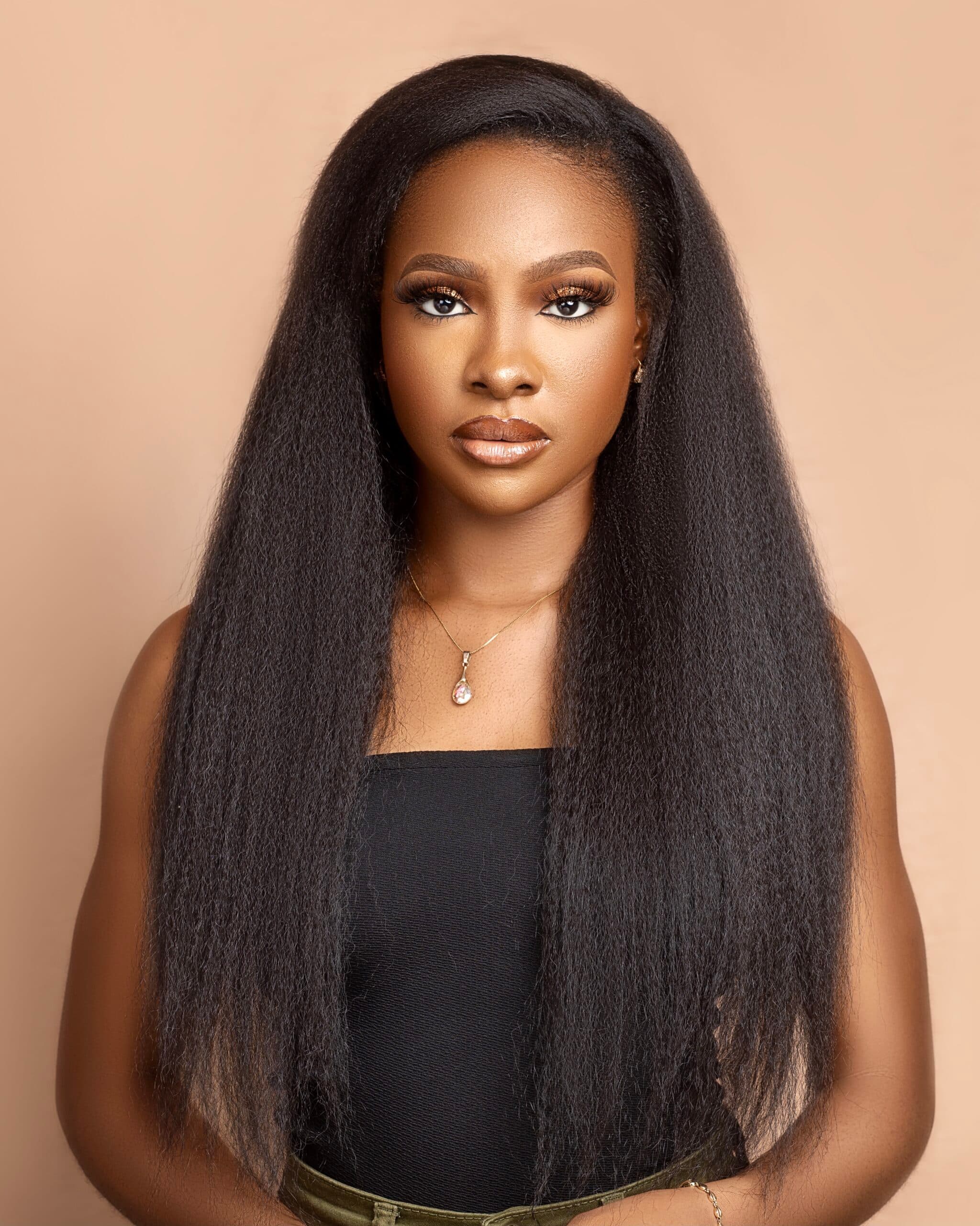 Kinky Straight Clip Ins - thumbnail 4