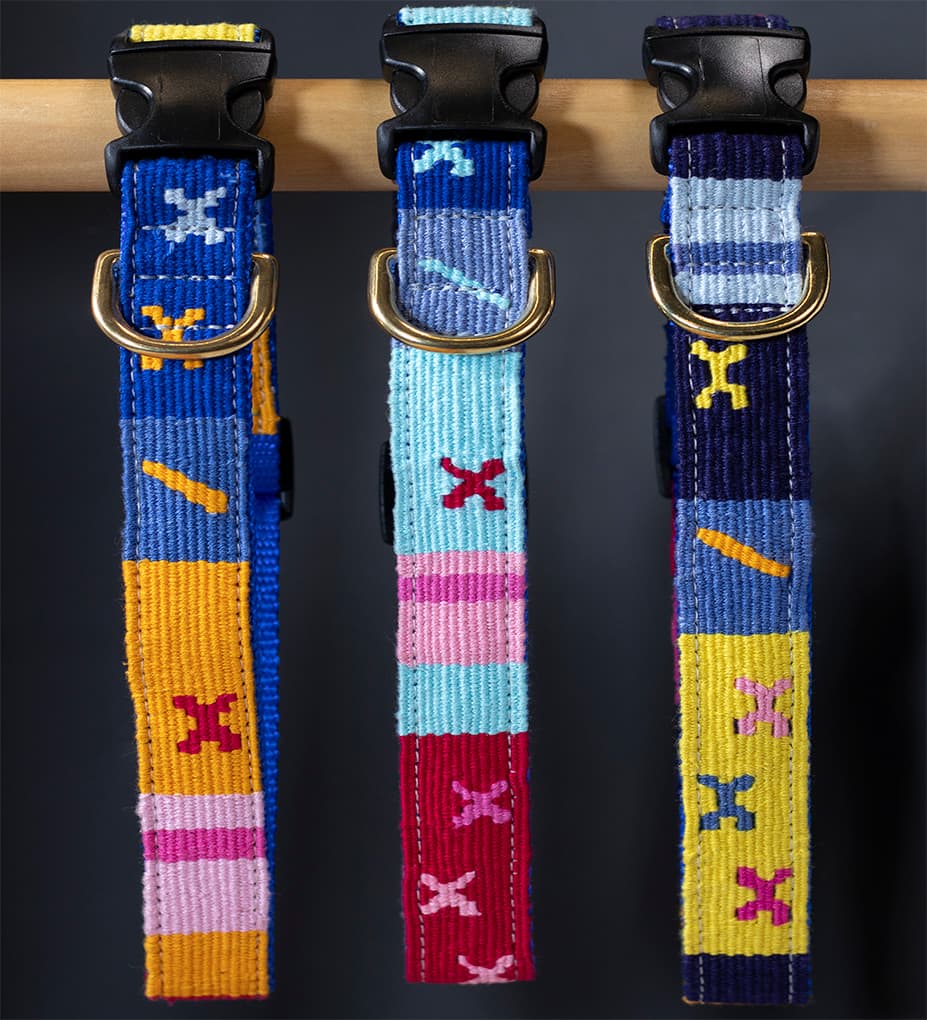 a tail we could wag Side-Release Dog Collar – Starry Day