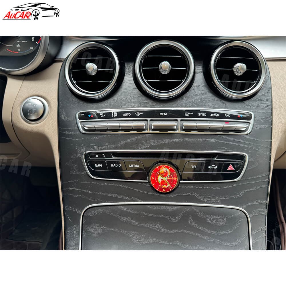 AUCARAUTO Mercedes-Benz Digital Watch compatible with C/GLC/E/S/G/GLS Models - thumbnail 5