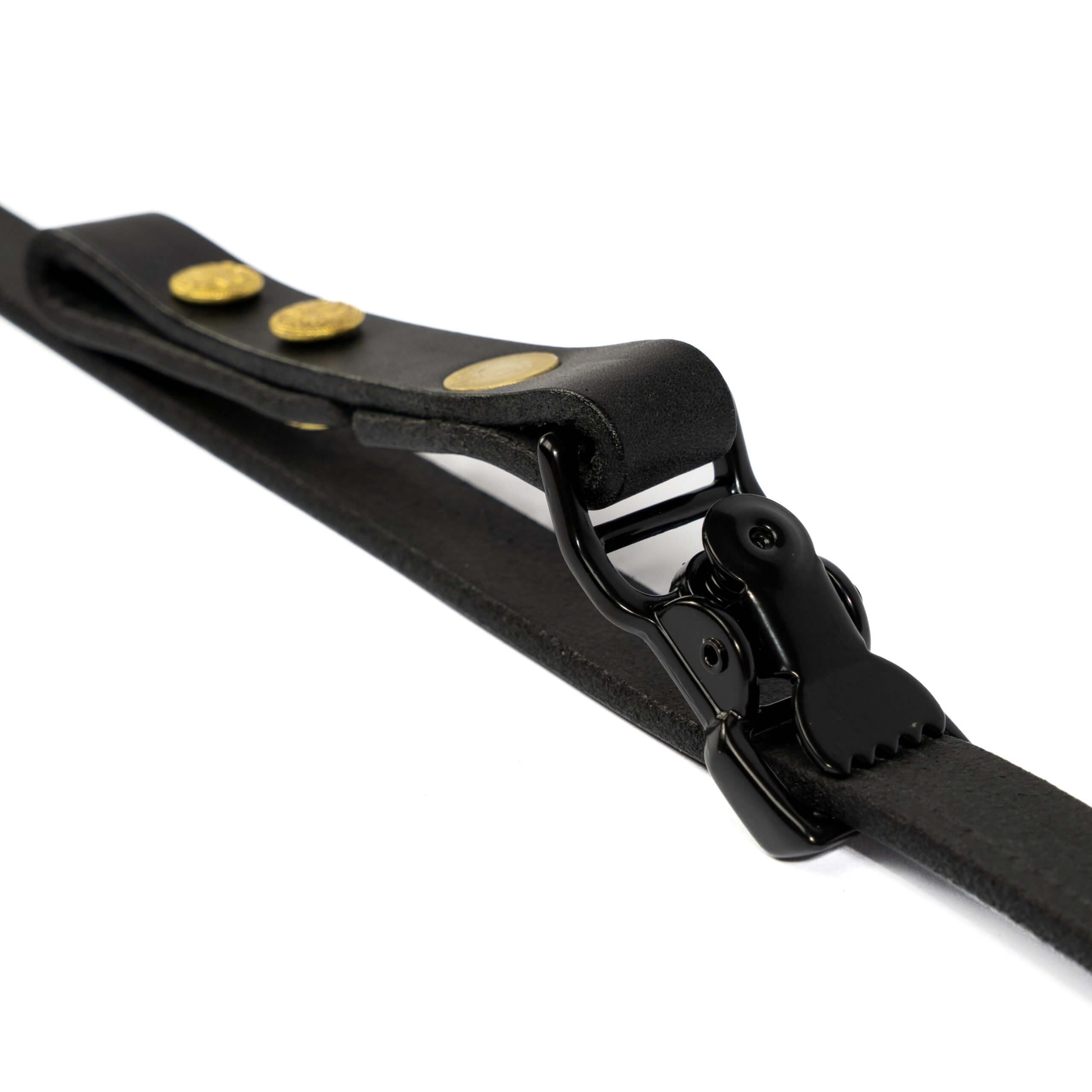 One Piece Leather Chin Strap - thumbnail 4
