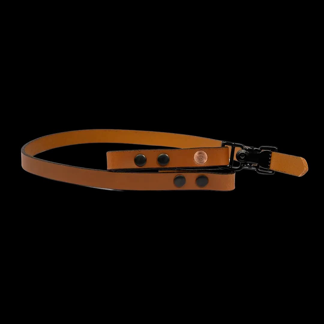 One Piece Leather Chin Strap