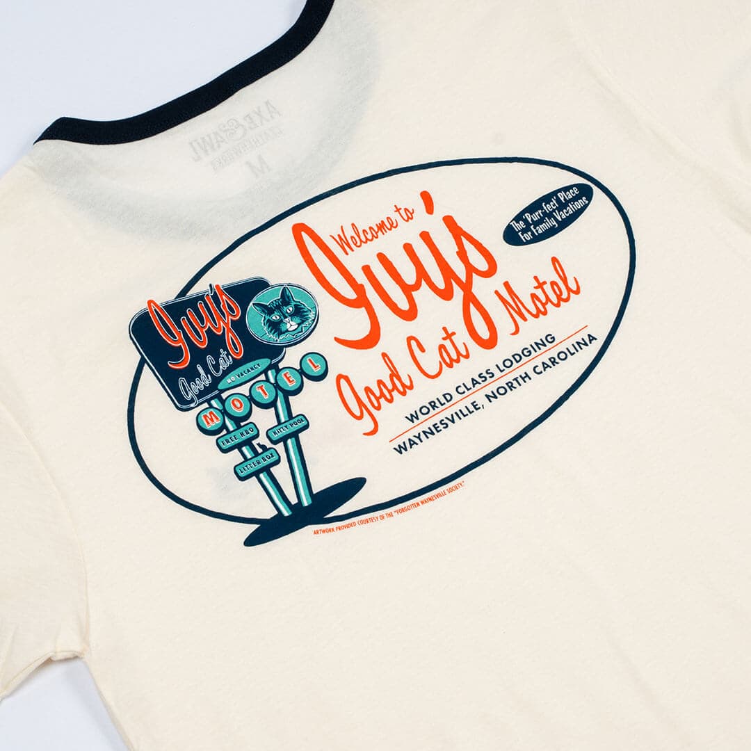 Ivy’s Good Cat Motel – Ringer Tee - thumbnail 3