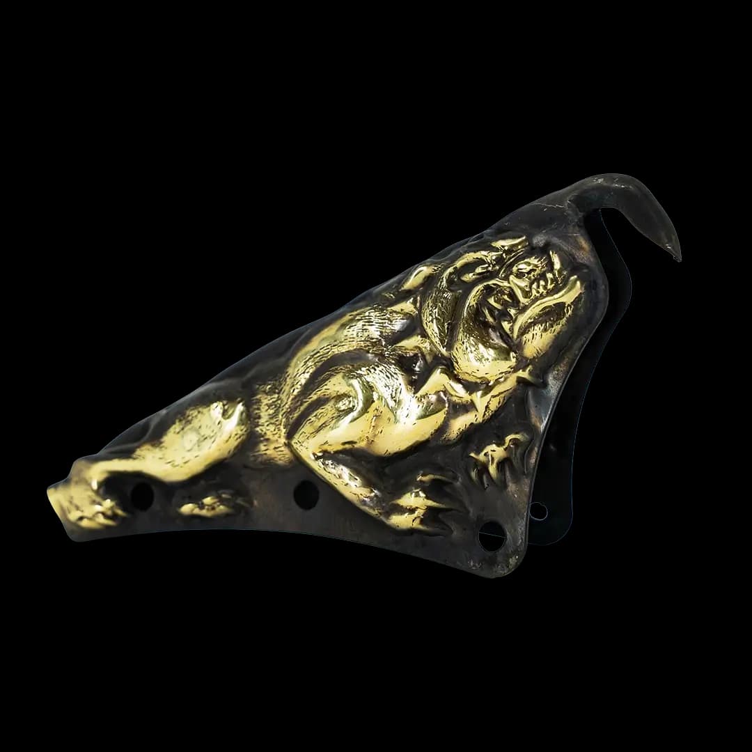 Fire Helmet Finials – Brass - thumbnail 3