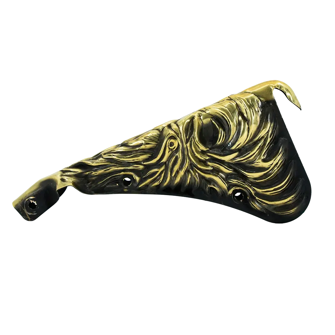 Fire Helmet Finials – Brass - thumbnail 6