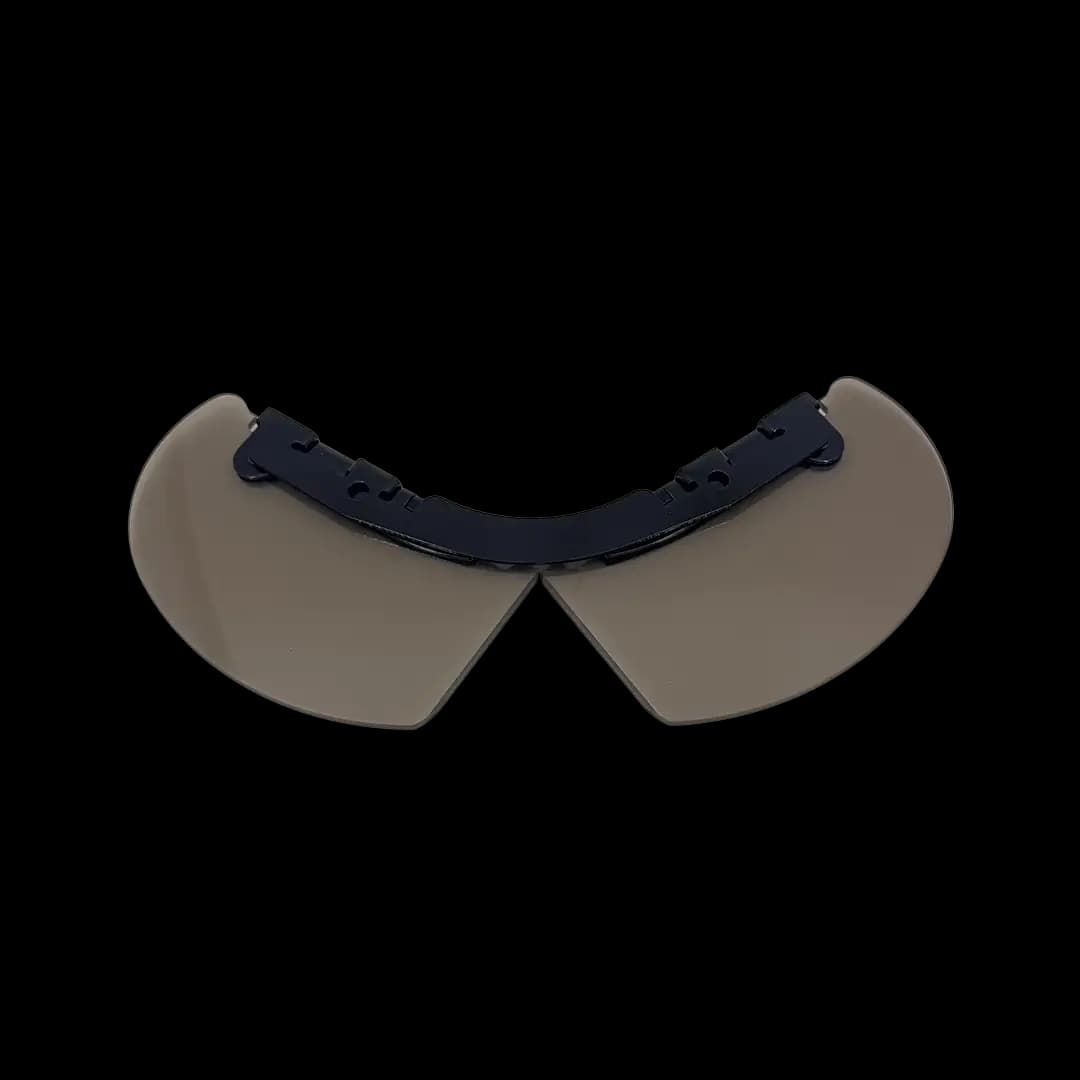 Blacked Out Flip Down Eye Protection