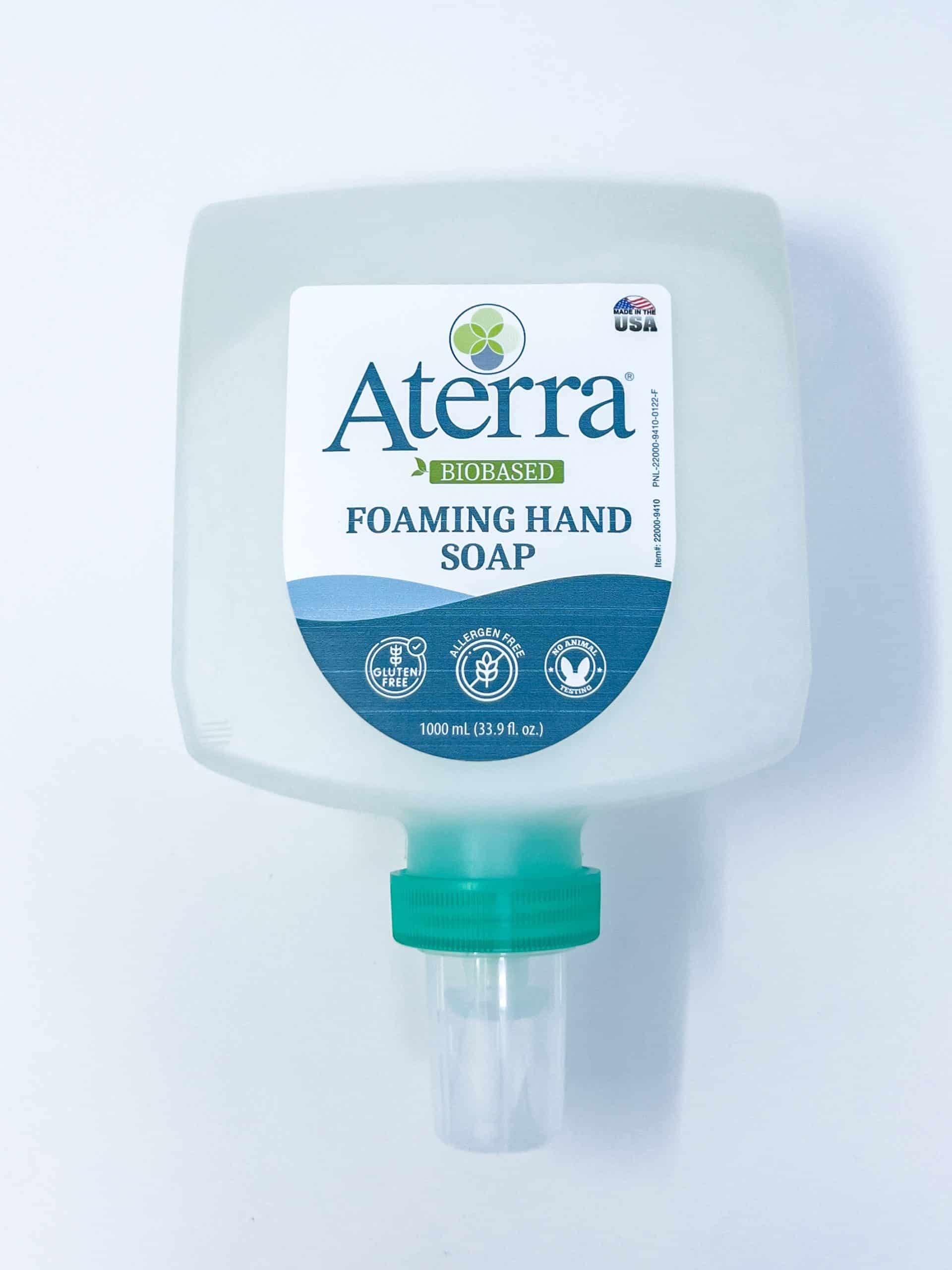 (4-pack) Aterra&reg; Foaming Hand Soap 1000 mL Eco-Flex Refill