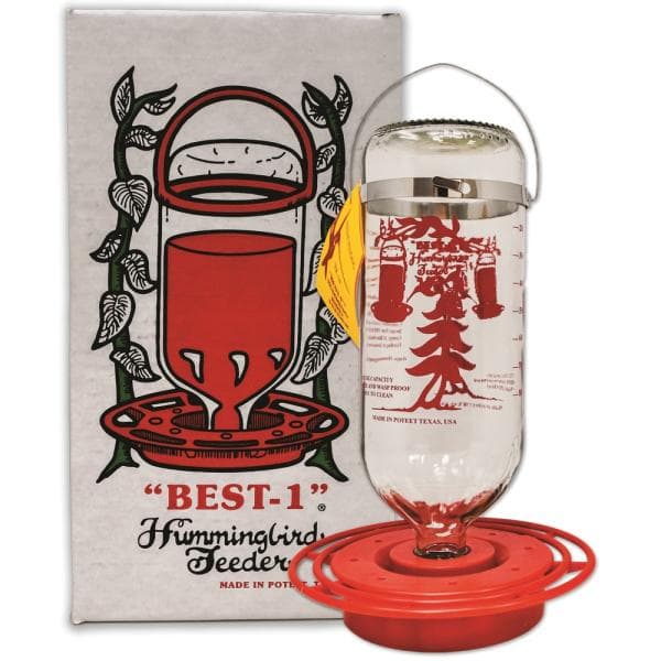32 OZ   Hummingbird Bird Feeder – Boxed (includes decorative box)