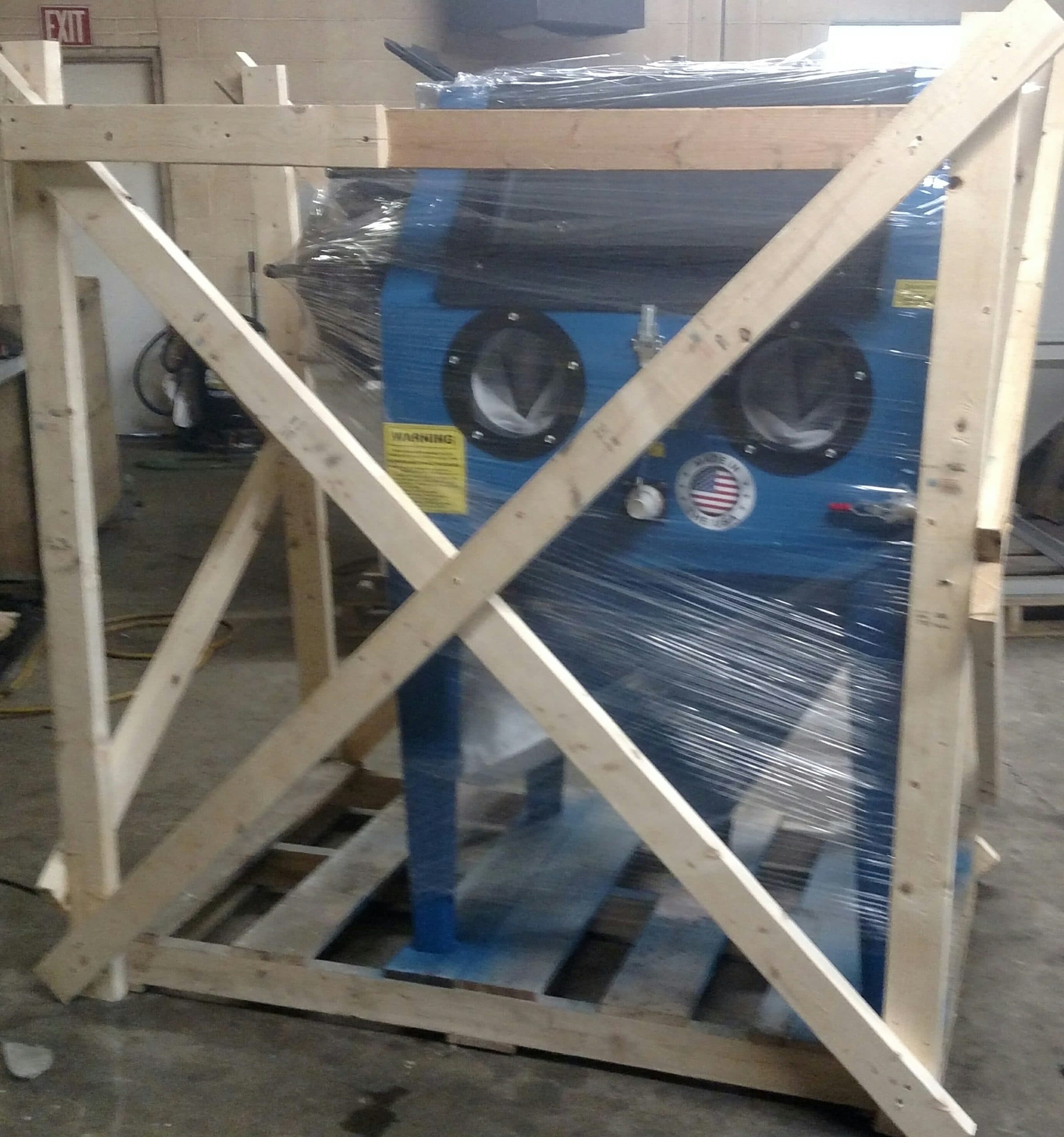 SANDBLASTING CABINET BB850LED-DC4000-FL-HV - thumbnail 2