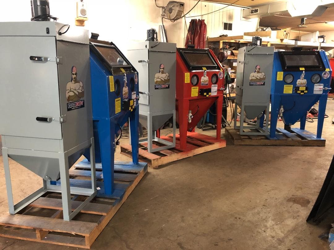 SANDBLASTING CABINET BB850LED-DC4000-FL-HV - thumbnail 4
