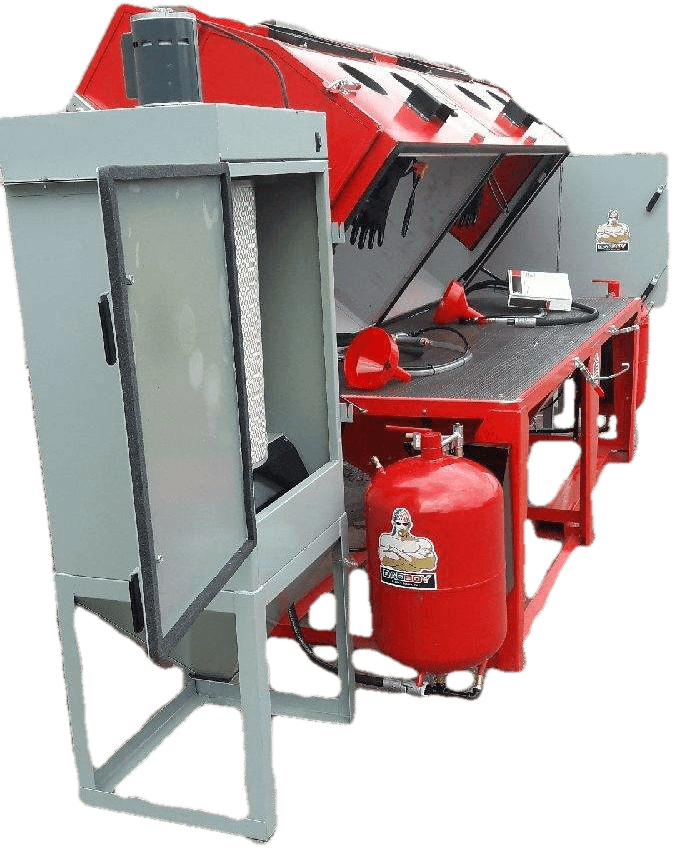 SANDBLASTING CABINET BB7990LED-DC4000-PR - thumbnail 2