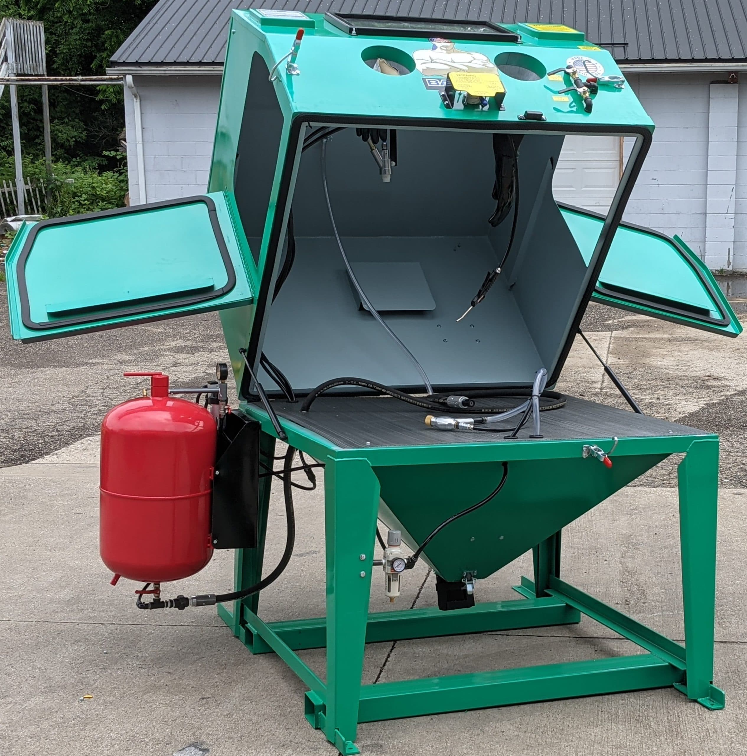 SANDBLASTING CABINET BB3990LED-BVR-PR - thumbnail 2