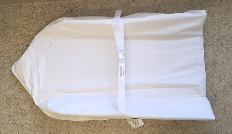 Contoured Pad for Diaper Corner Changing Tables