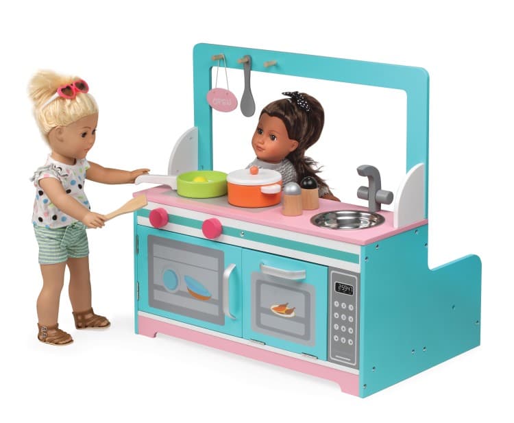 Retro Diner and Kitchen Doll Playset with Accessories - thumbnail 8