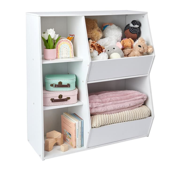 Side-by-Side Combo Bin Storage Unit – White - thumbnail 7